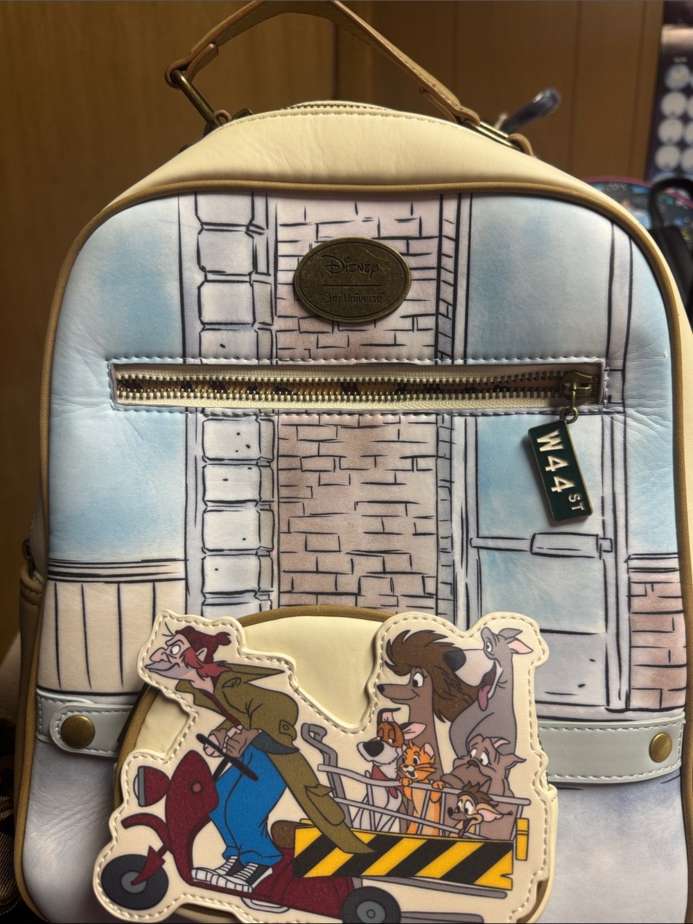 Disney Oliver and Company Backpack & coin purse - 2pc